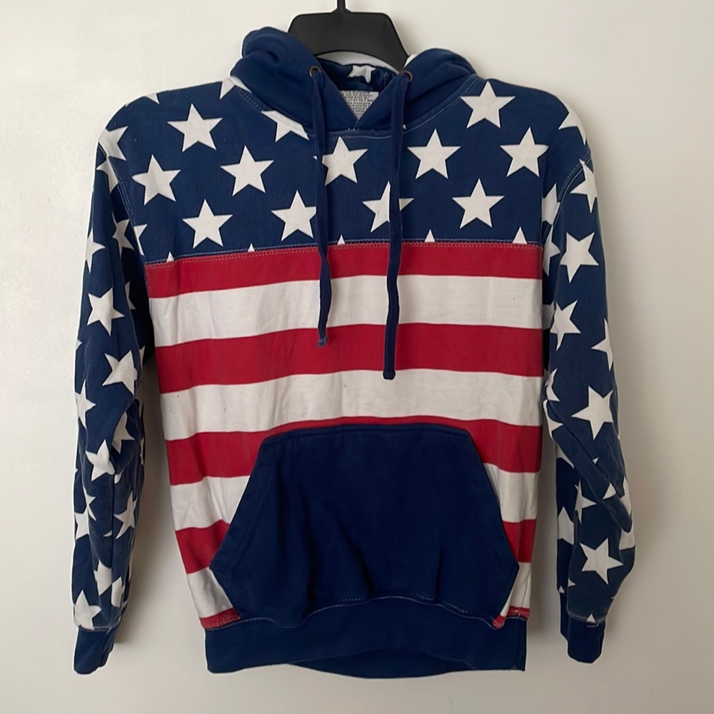 American Flag Sweatshirt